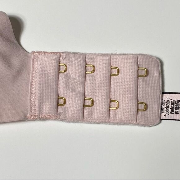 Victoria's Secret "Incredible" Padded Pink Lace Girly Girl Bra Women's Size 36D - Picture 3 of 16